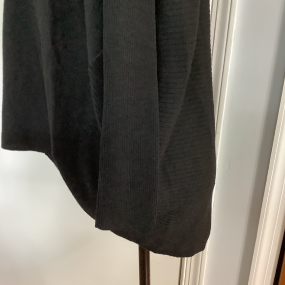 LAFAYETTE 148 SMALL BLACK WOOL SWEATER LIGHTWEIGHT DOLMAN SLEEVE RELAXED… - Picture 9 of 14